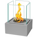 Nieduży biokominek wolnostojący Smart, z blachy stalowej