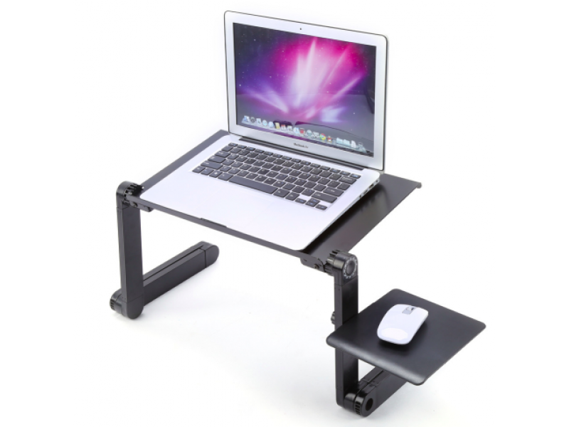 Rozkładane biurko na komputer/laptop, regulowana wysokość