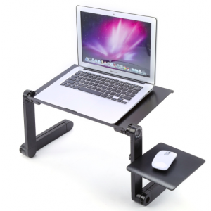 Rozkładane biurko na komputer/laptop, regulowana wysokość 